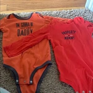 2 Pack Carter’s Boys Onesies